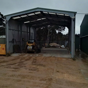 Roofed Heavy Duty Washbay In National Park 