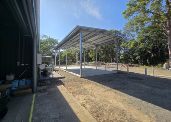 Heavy Machinery Wash Bays NSW – Design & Construction of Bunded Concrete Truck Wash Bays with Water Recycling